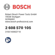 Bosch - Spannzange Spannzange, 8 mm, 24 mm 2608570105