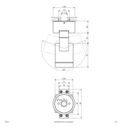 EVN Lichttechnik - Downlight/Strahler/Flutlicht HV-Strahler 635 414 Alu 35W
