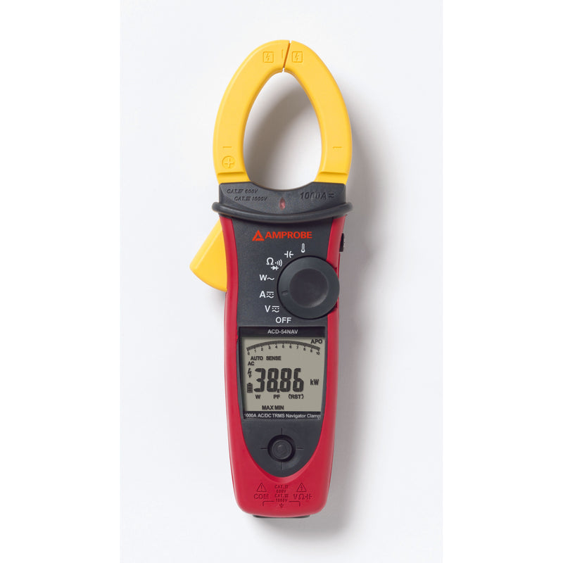 Beha-Amprobe - Zangenmessgerät Strommesszange ACDC-54NAV 1000A AC TRMS