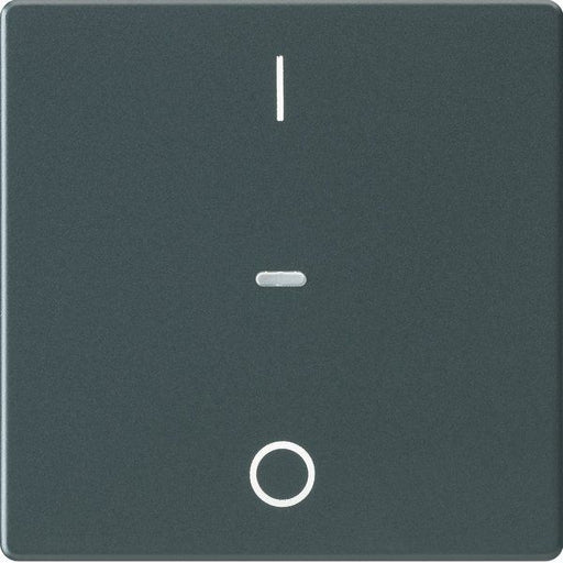 Berker - Abdeckung/Bedienelement für Installationsschalterprogramme Abdeckung Tastsensor-Modul 80962226 1-fach anthrazit