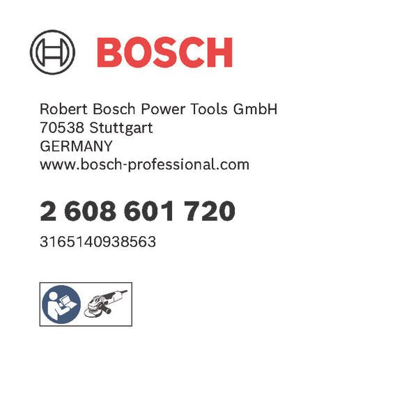 Bosch - Trenn-/Schleifscheibe PRO Stützteller 2608601720 Clip, X-Lock
