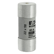 Eaton - Zylindrische Sicherung Sicherungseinsatz Nieders. CYL GG 22,#C22G63S 63A AC 690V 80kA − 10 Stück
