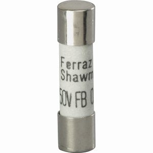 Mersen - Zylindrische Sicherung G-Sicherungseinsatz FA MI5FA12,5V16 SF 5x20 0,1A − 50 Stück