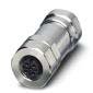 Phoenix Contact - Rundsteckverbinder, feldkonfektionierbar (Industriesteckverbinder) Steckverbinder SACC-M12FS #1440038 5-polig Bu/ger M12