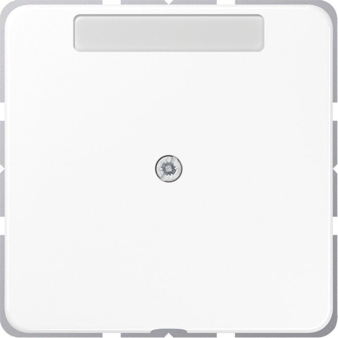 Jung - Einsatz/Abdeckung für Kommunikationstechnik Leitungsauslass aws CD 590 NAA WW mit Zugentlastung