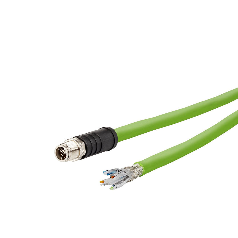 Metz Connect - Patchkabel Kupfer Industrie IndustrialEthernet Leitung 142M6X10020 X-kodiert, 2m, M12