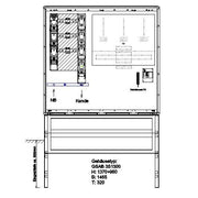 GSAB Elektrotechnik - Zähler-Komplettschrank Wandlermessung 01.W630.NH4 Thüringen 600A