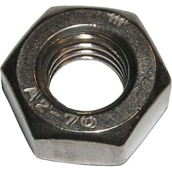 Dresselhaus - Mutter Sechskantmuttern 3366/000/51 4 Edelstahl A2 − 100 Stück