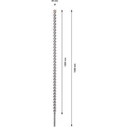 Bosch - Bohrer PRO SDS-max-7 Bohrer, 2608586799 35x1200x1320 mm