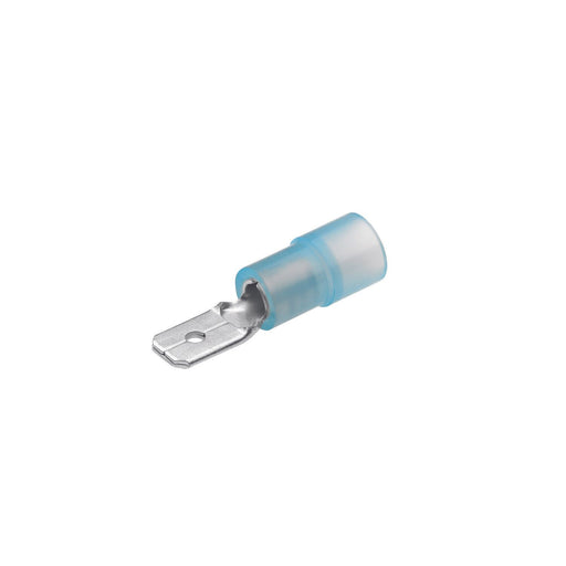 Cimco Werkzeuge - Rund-/Flachsteckverbindung Flachstecker 180291 iso. 1,5-2,5-4,8x0,8 − 100 Stück