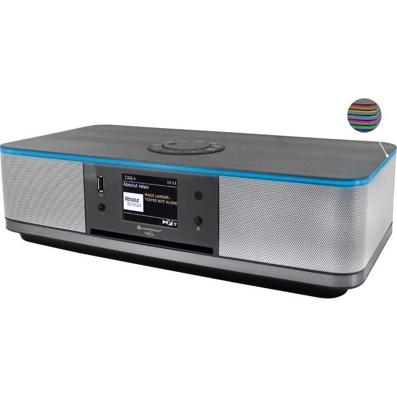 Soundmaster - Radio DAB-Internetradio ICD2023SW sw WiFi,BT,DAB