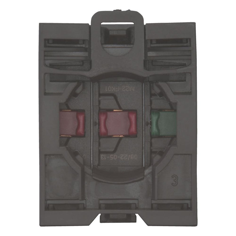 Eaton - Hilfsschalterblock Kontaktelement 3 Öffner M22-AK03SMC10 Selbstüberwachend