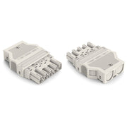 WAGO - Steckverbinder für steckbare Gebäudeinstallation Stecker 770-335 0,5-4mmq weiß − 25 Stück