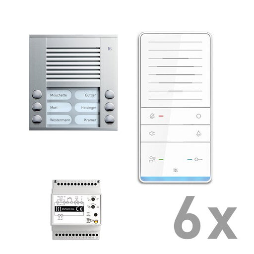 TCS Tür Control - Türsprech-Set audio:pack PES06 ISW5031 PAAF062/001 6Tasten AP