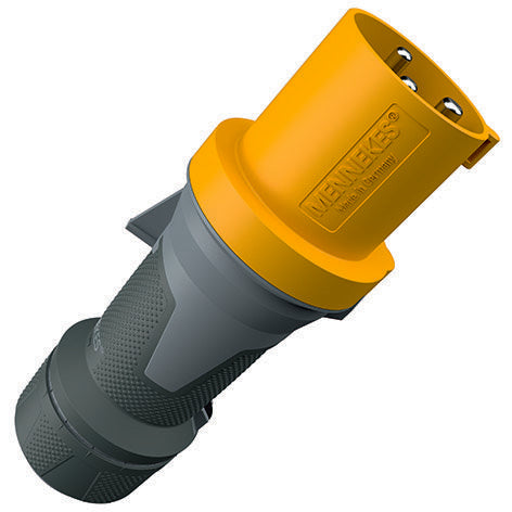 Mennekes - CEE-Stecker (IEC 60309) Stecker PowerTOP 13101 63A,3p,4h,110V,Xtra