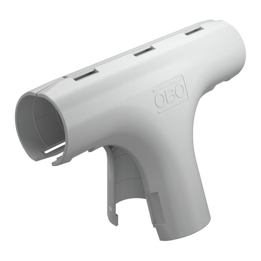 OBO Bettermann - T-Stück/Kreuzstück für Installationsrohr Quick-Pipe-T-Stück 3000 TMS M25 LGR − 5 Stück