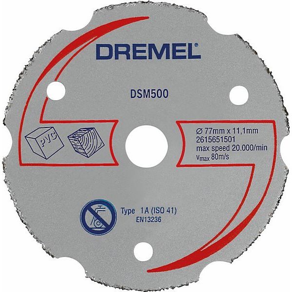 Bosch - Trenn-/Schleifscheibe DREMEL DSM20 2615S500JB Mehrzweck-Karbidtren