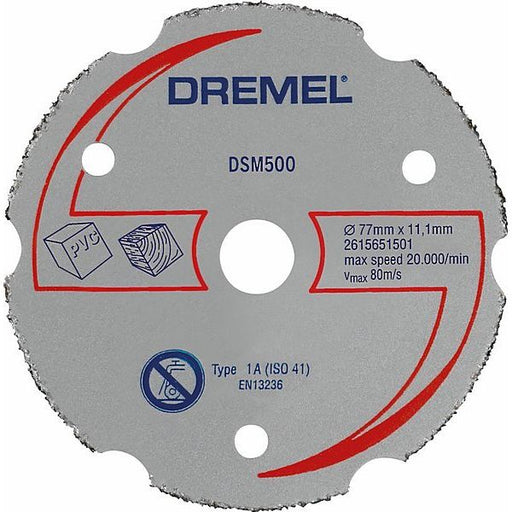 Bosch - Trenn-/Schleifscheibe DREMEL DSM20 2615S500JB Mehrzweck-Karbidtren
