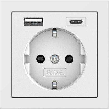 Gira - Steckdose SCHUKO SP 245970 USB-Spannungsvers