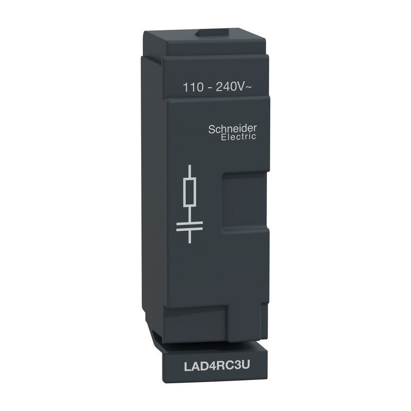 Schneider Electric - Baustein für Schutzbeschaltung RC-Glied 110/240V LAD4RC3U D40A/D65A