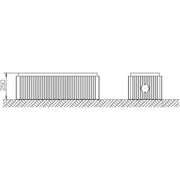 ABN - Sockel/Sockelelement (Schaltschrank) Bodenaufbausockel SX015 Gr.1 FB3 H=250mm