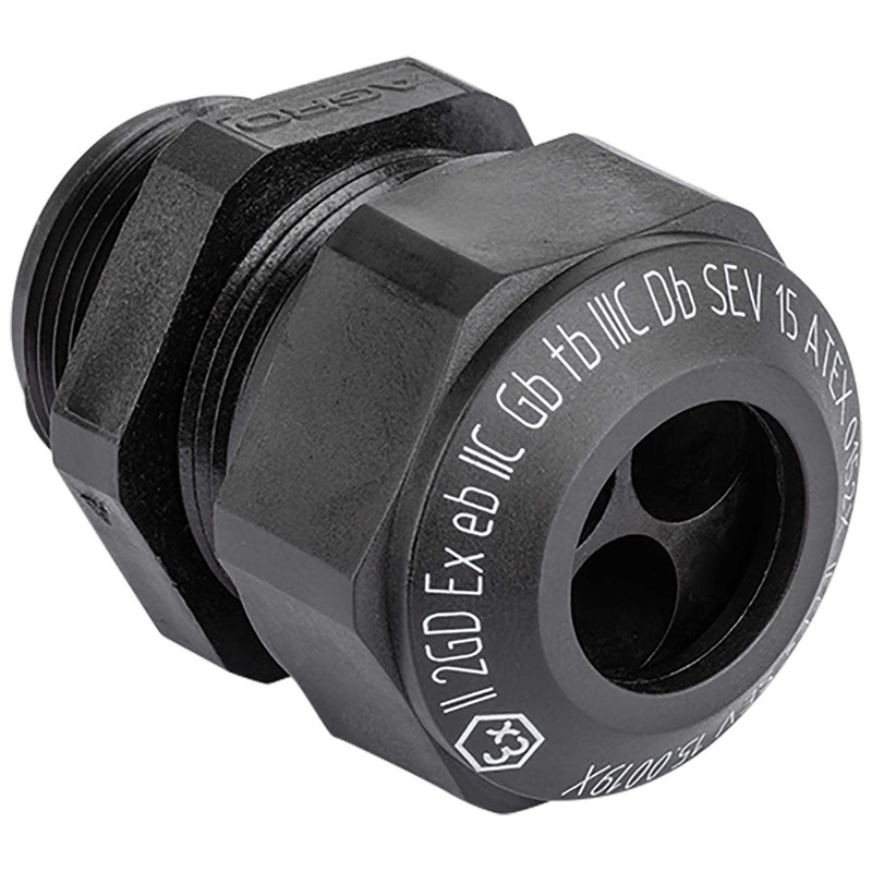 Kaiser - Kabelverschraubung EX1540.09.2.030 GFK Pg 9 2x 2-3 sw − 50 Stück
