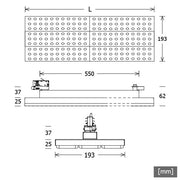 LTS Licht&Leuchten - Decken-/Wandleuchte LED-Stromschienenleuchte LUZ-T32 110 #667014 830, DALI, ws