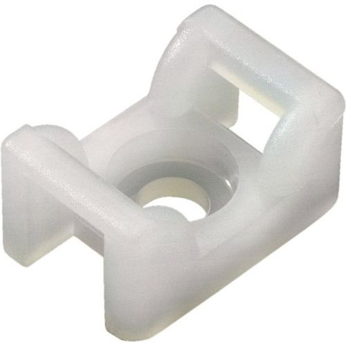 HellermannTyton - Befestigungssockel und -element für Kabelbinder Befestigungssockel UB186-N-PA66-NA-C1 − 100 Stück