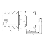 Doepke - Lasttrennschalter DHS 4-125 kompakt, 125 A, 4 S