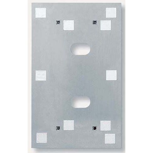 Siedle&Söhne - Montageelement für Türstation Adapterplatte kpl. APB 611-0 f.Display KSA 603-0