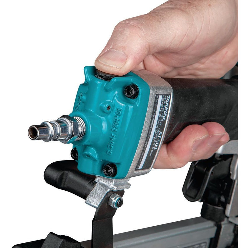 Makita - Gasdruck-Nagelgerät Druckluftnagler AF506 15-50 mm 8,3 bar
