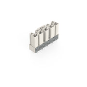 WAGO - Leiterplattensteckverbinder Stecker für Leiterplatten 770-835 5-polig,weiß − 50 Stück