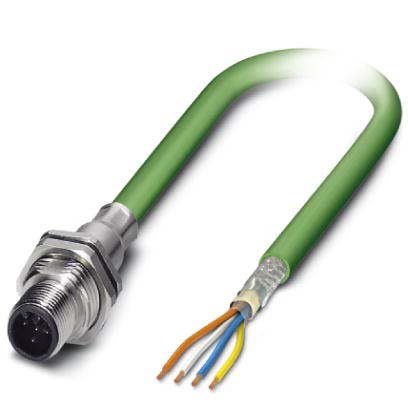 Phoenix Contact - Rundsteckverbinder, feldkonfektionierbar (Industriesteckverbinder) Bussystem-Kabel VS-MSDBPS-OE#1419138