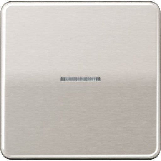 Jung - Bussystem-Tastsensor KNX RF Taster 1fach CD 10911 ST RF PT Aluminium eloxiert