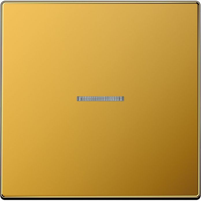 Jung - Abdeckung/Bedienelement für Installationsschalterprogramme Wippe Lichtleiter go24K. LS 990 KO5 GGO für Schalter/Taster