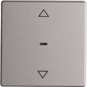 Berker - Bussystem-Tastwippe KNX-Funk Jalousie-Taste 85245224 alu samt lackiert