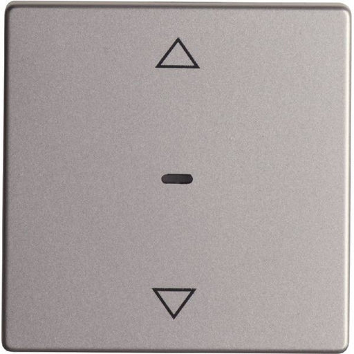 Berker - Bussystem-Tastwippe KNX-Funk Jalousie-Taste 85245224 alu samt lackiert