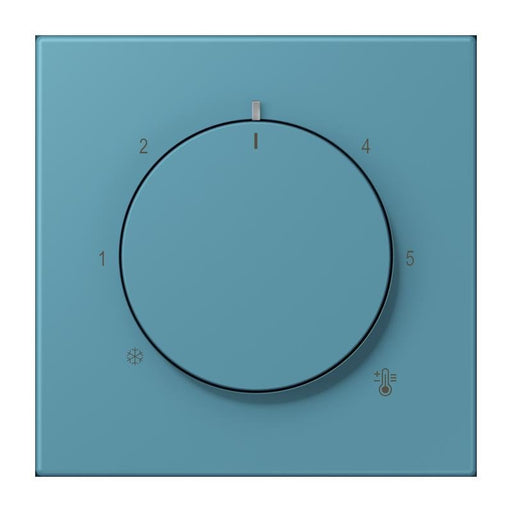 Jung - Abdeckung/Bedienelement für Installationsschalterprogramme Abdeckung für Thermostat LC 1749 BF 212 ceruleen vif (32031)
