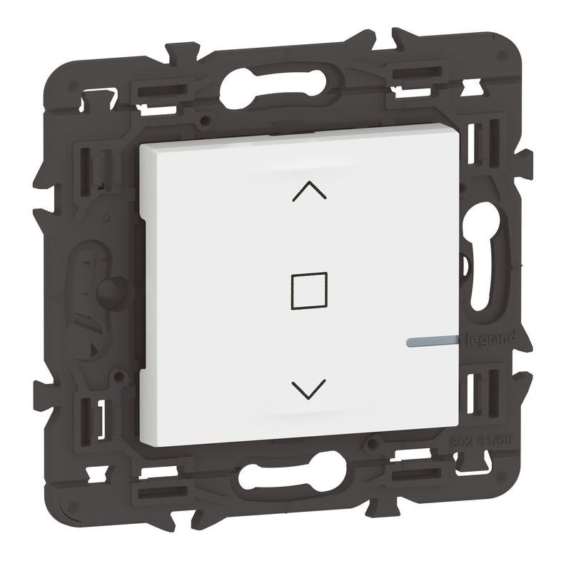 Legrand - Bussystem-Jalousieaktor Rollladenschalter Legrand 077706LA 2-modulig, Ultraweiß