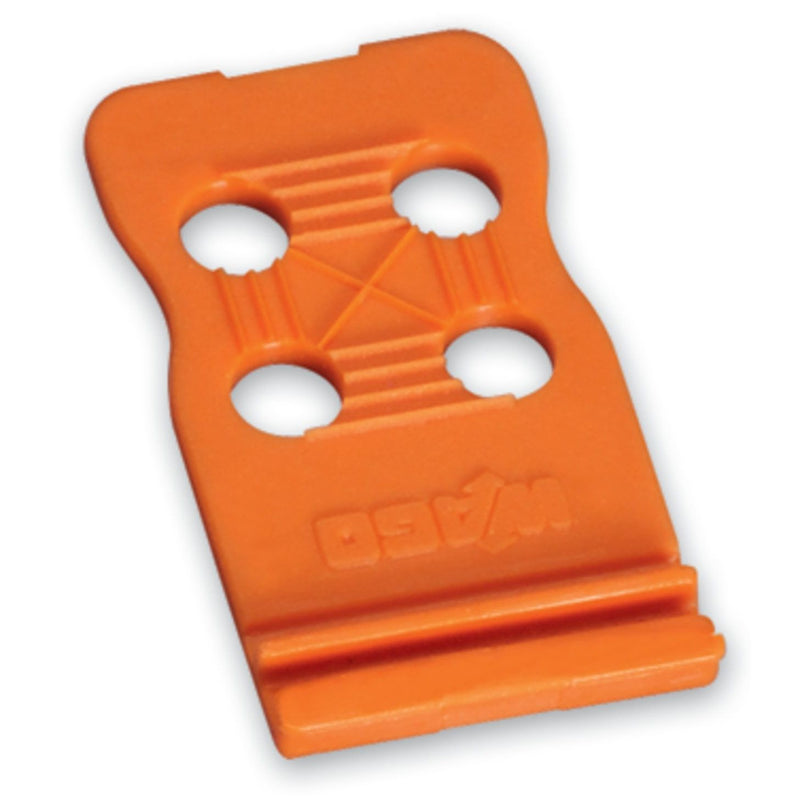 WAGO - Zubehör/Ersatzteile für Klemmen Zugentlastungsplatte 734-228 12,5mm breit,orange − 25 Stück