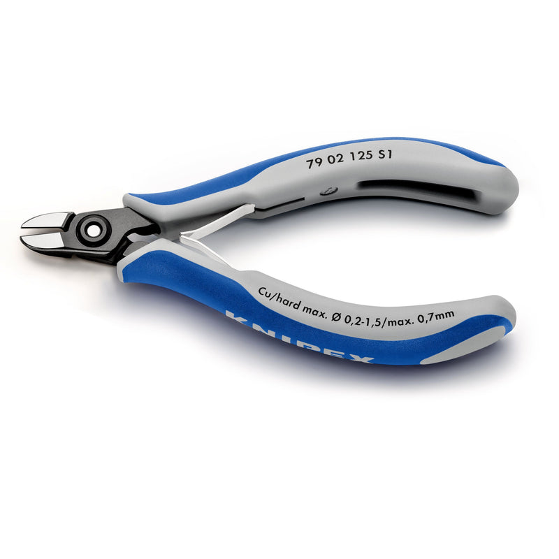 Knipex - Seitenschneider Elektronik-Seitenschneider 79 02 125 S1 − 1 Stück