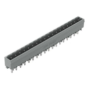 WAGO - Leiterplattensteckverbinder THT-Stiftleiste Lötstift 231-178/001-000 1,2x1,2,gerade,grau − 50 Stück