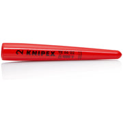 Knipex - Verschlusskappe für Kabelschutzrohre für Erdverlegung Aufsteck-Tülle 98 66 02 konisch 80mm