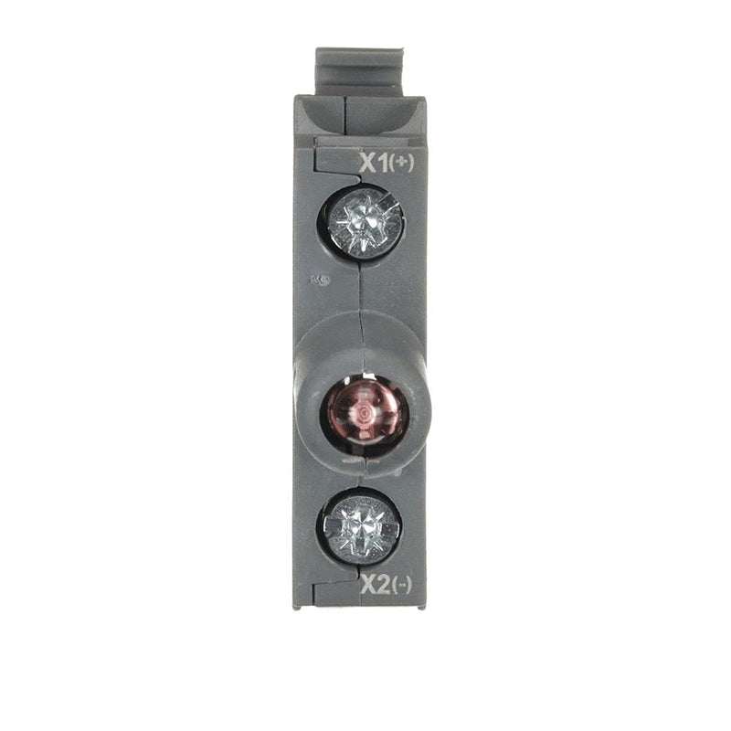 ABB Stotz S&J - Lampenfassungsblock für Befehls- und Meldegeräte Leuchtelement MLBL-00BR integr.LE rot, 12VDC