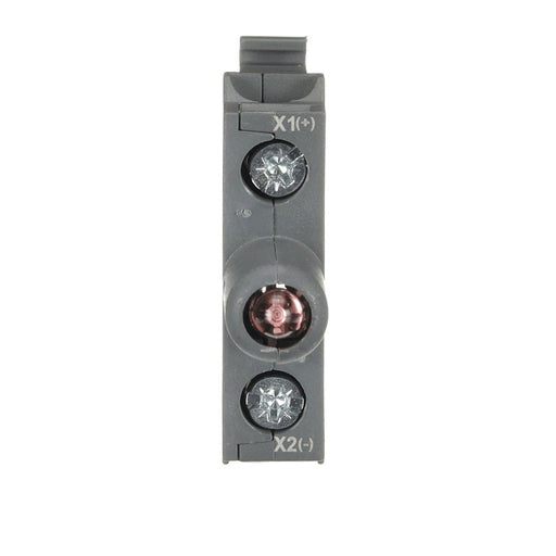ABB Stotz S&J - Lampenfassungsblock für Befehls- und Meldegeräte Leuchtelement MLBL-00BR integr.LE rot, 12VDC