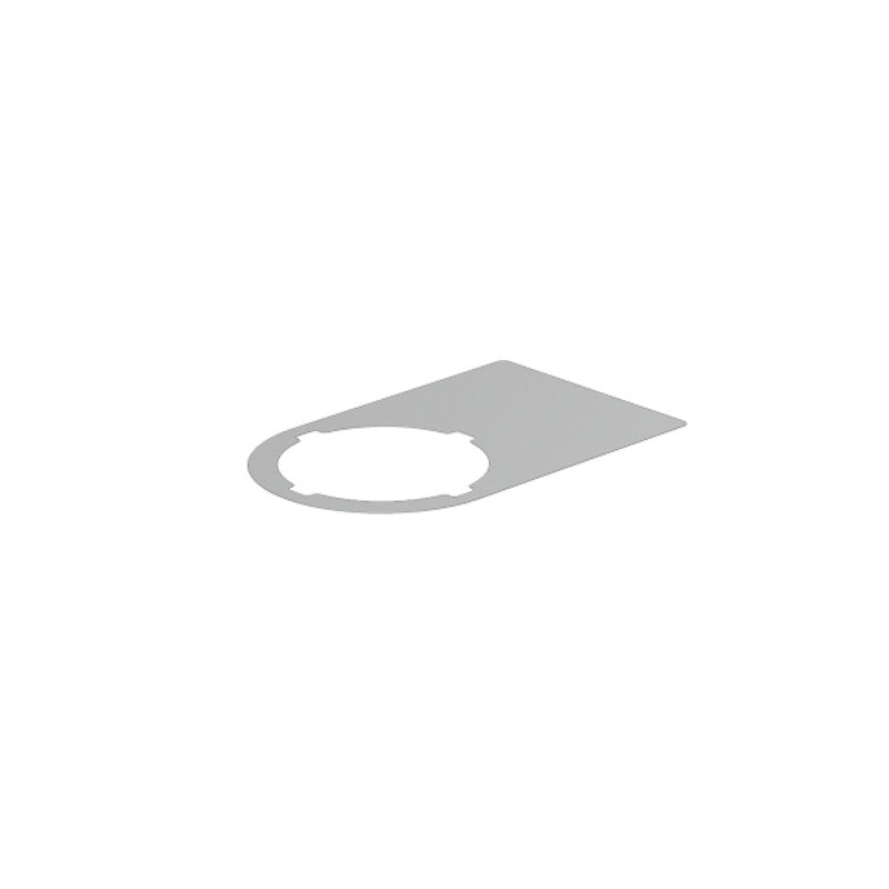 Weidmüller - Kennzeichnungsmaterial Gerätemarkierer, Etikett SM 27/18-22 MM GR 27x18-22mm grau − 1000 Stück