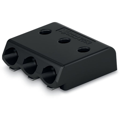 WAGO - Ein- und mehrpolige Klemmenleiste SMD-Leiterplattenklemme 2059-323/998-403 Maß 3 mm,schwarz − 21000 Stück