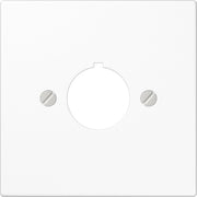 Jung - Einsatz/Abdeckung für Kommunikationstechnik Abdeckung aws LS 964 WW für Befehlsgeräte