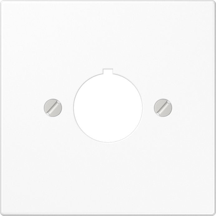 Jung - Einsatz/Abdeckung für Kommunikationstechnik Abdeckung aws LS 964 WW für Befehlsgeräte