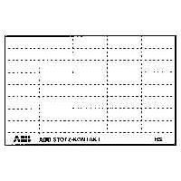 ABB Stotz S&J - Kennzeichnungsmaterial Kennzeichnungsschild BS ohne Beschriftung − 45 Stück